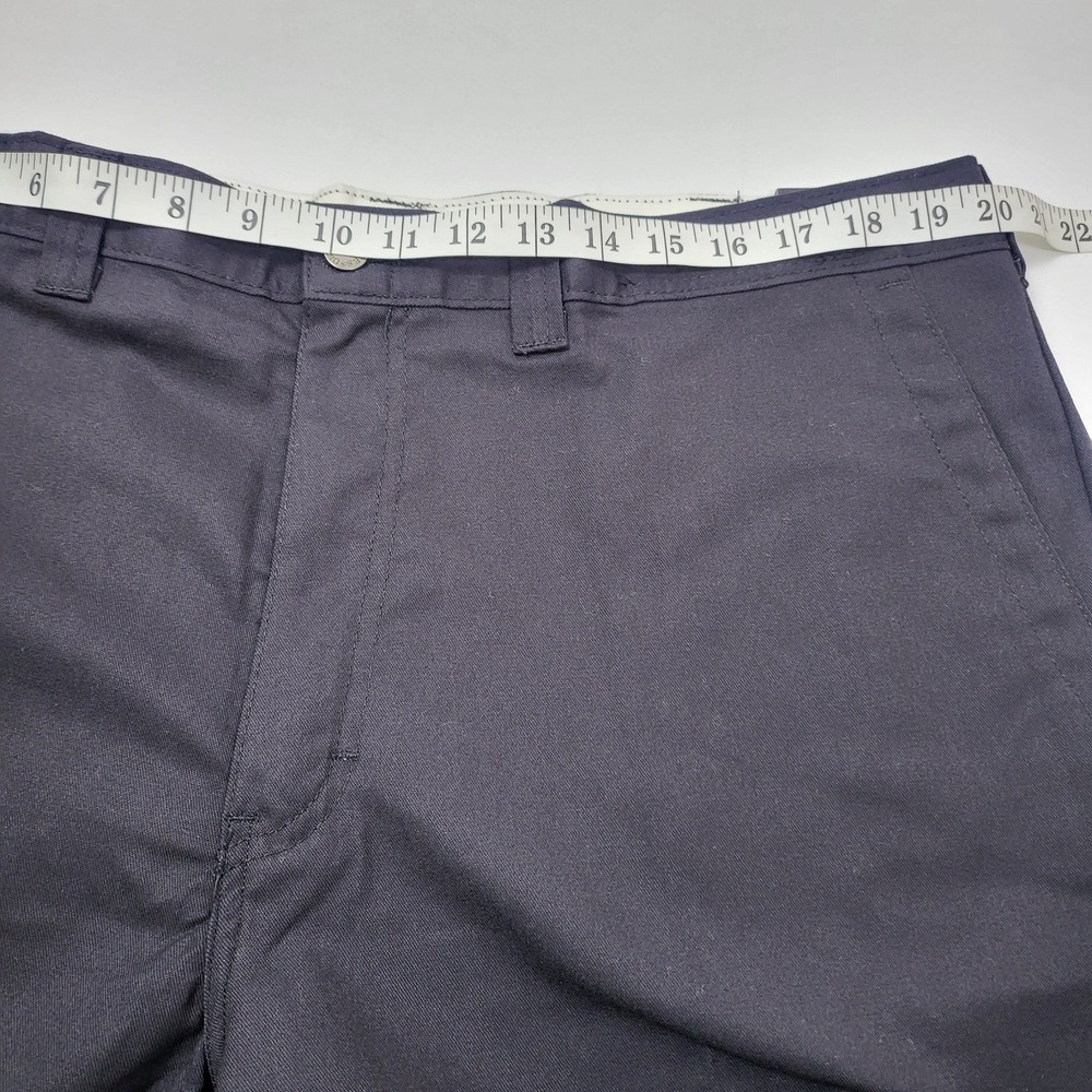 Men's 40x30 DICKIES Black Canvas Straight Work Wear Pants LP7000BK Double Knee - Picture 8 of 9